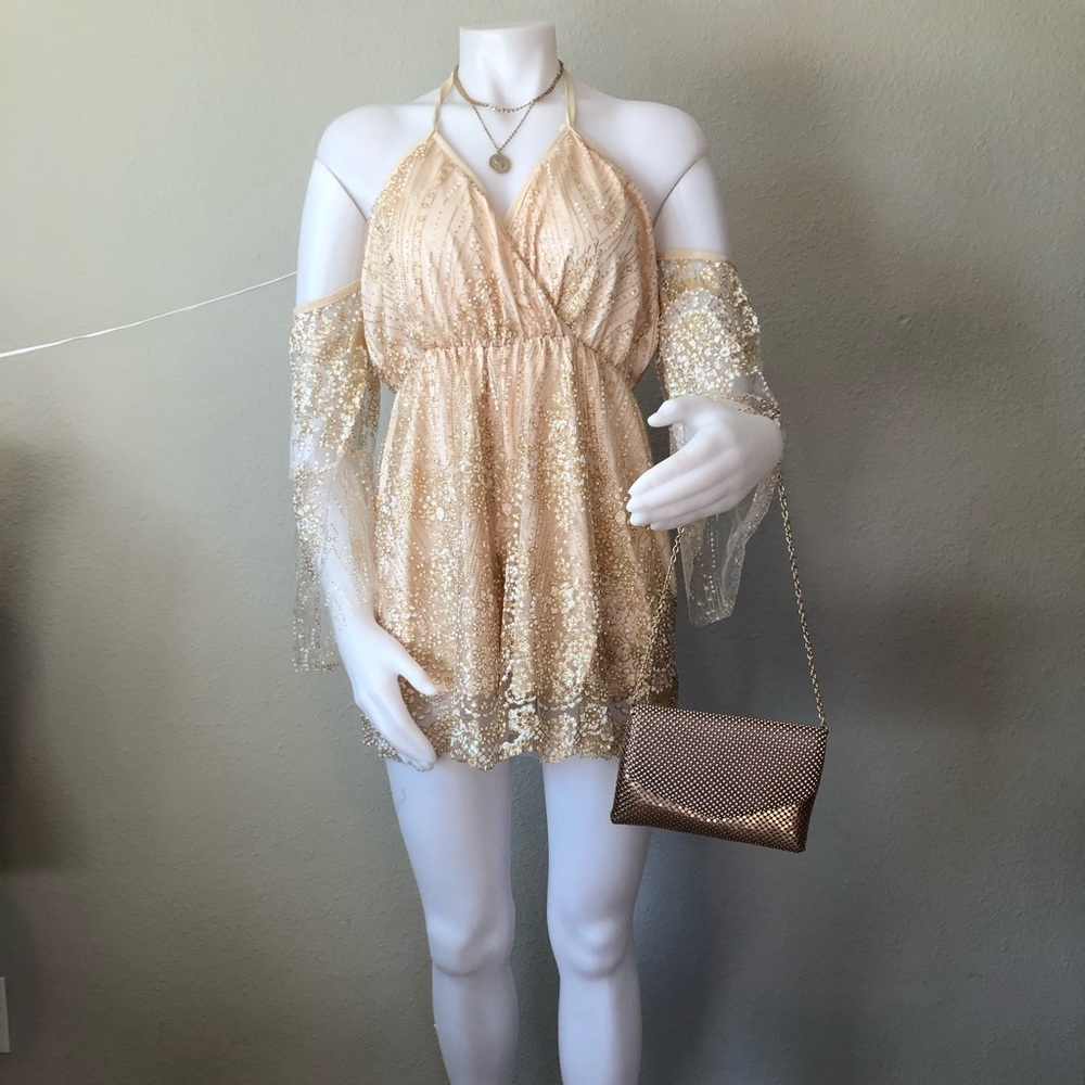 💝Beige  romper